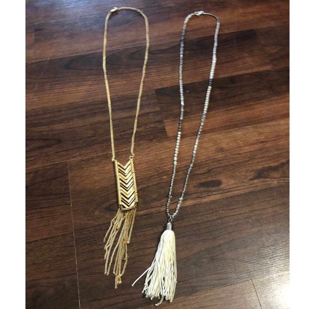 Long statement necklace bundle ✨✨